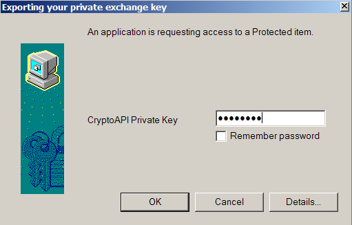 CryptoAPI key