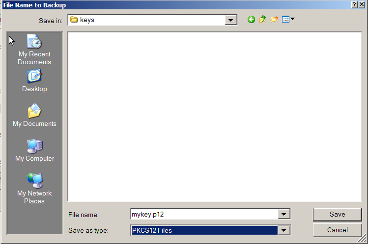 Key file